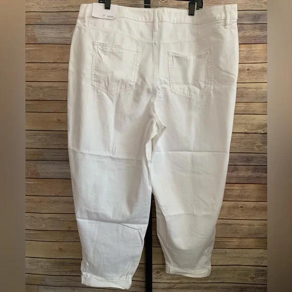 LOFT Classic White Jeans - Size 18 - Picture 7 of 10